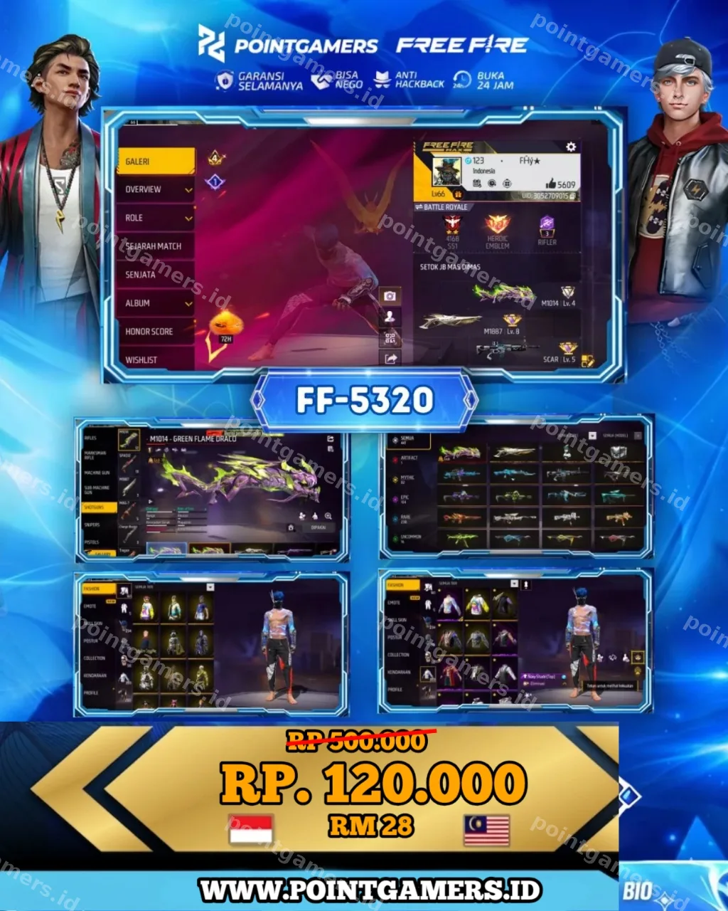 FF-5320 - Sg panjang evo