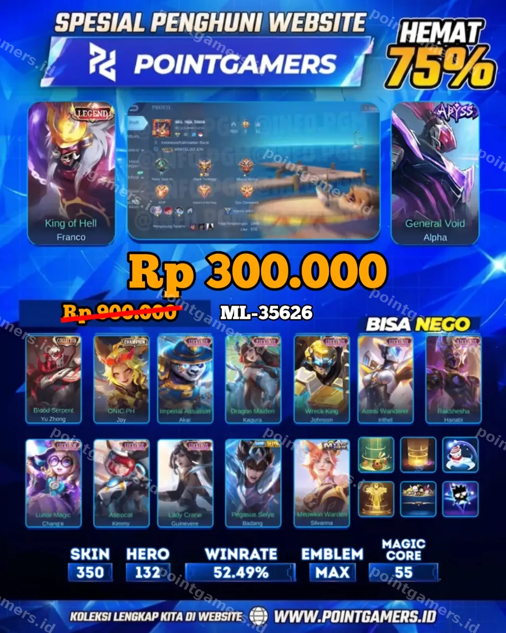 ML-35629 - Franco legend, alpha abyys