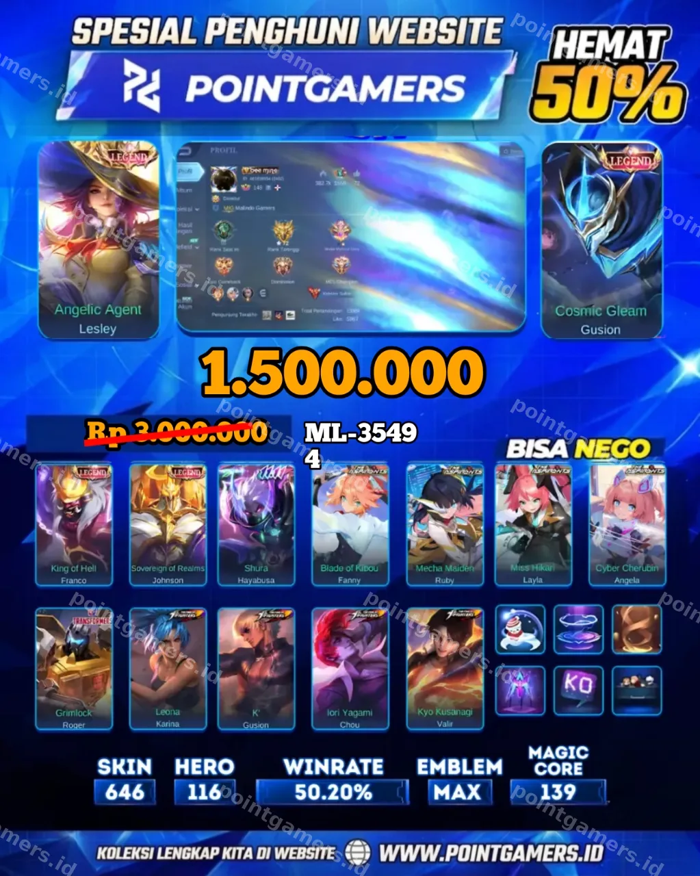 ML-35494 - Lesley legend