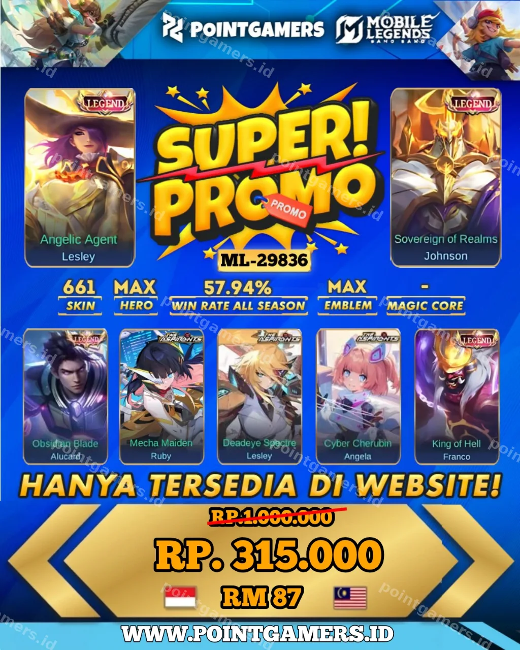 ML-39836 - Franco legend